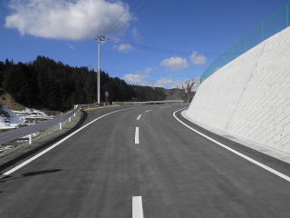 群馬県安中市　道路工事